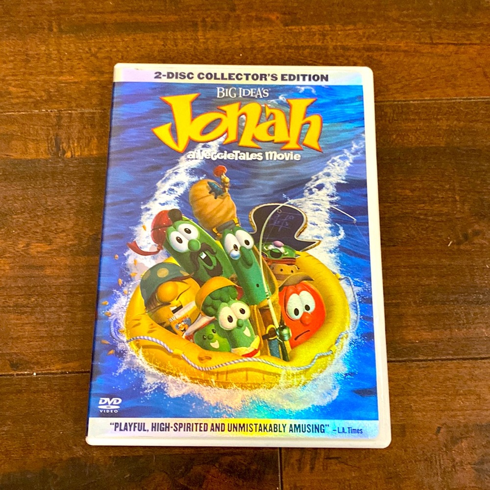 Jonah A Veggie Tales Movie DVD